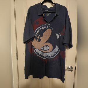 Disney Blue Mickey Mouse Polo Shirt